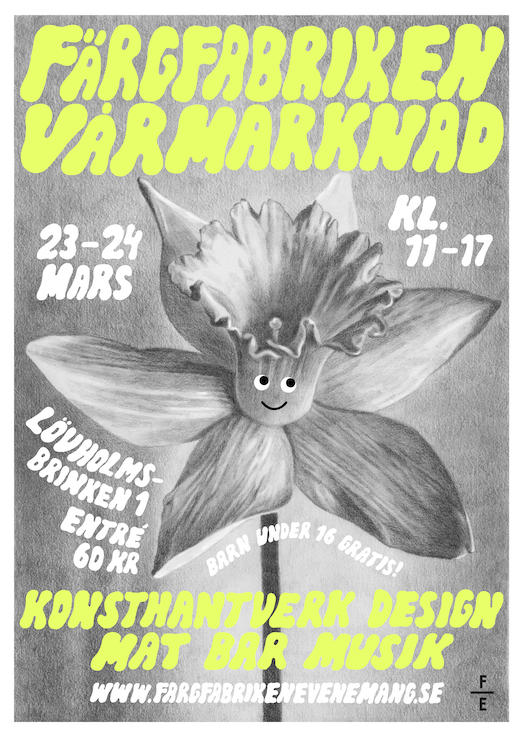 FÄRGFABRIKEN VÅRMARKNAD 23-24 MARS